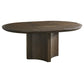 Universal - Sable & Desert-Modern Sable Round Dining Table