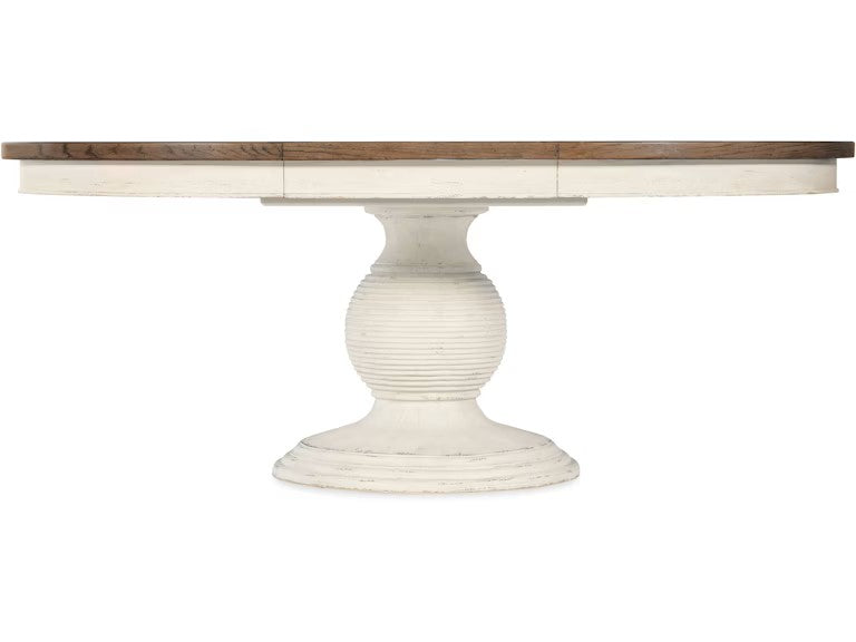 Hooker Furniture - Casual Dining Americana Round Pedestal Dining Table w/1-22in leaf