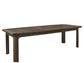Universal - Sable & Desert-Modern Sable Dining Table