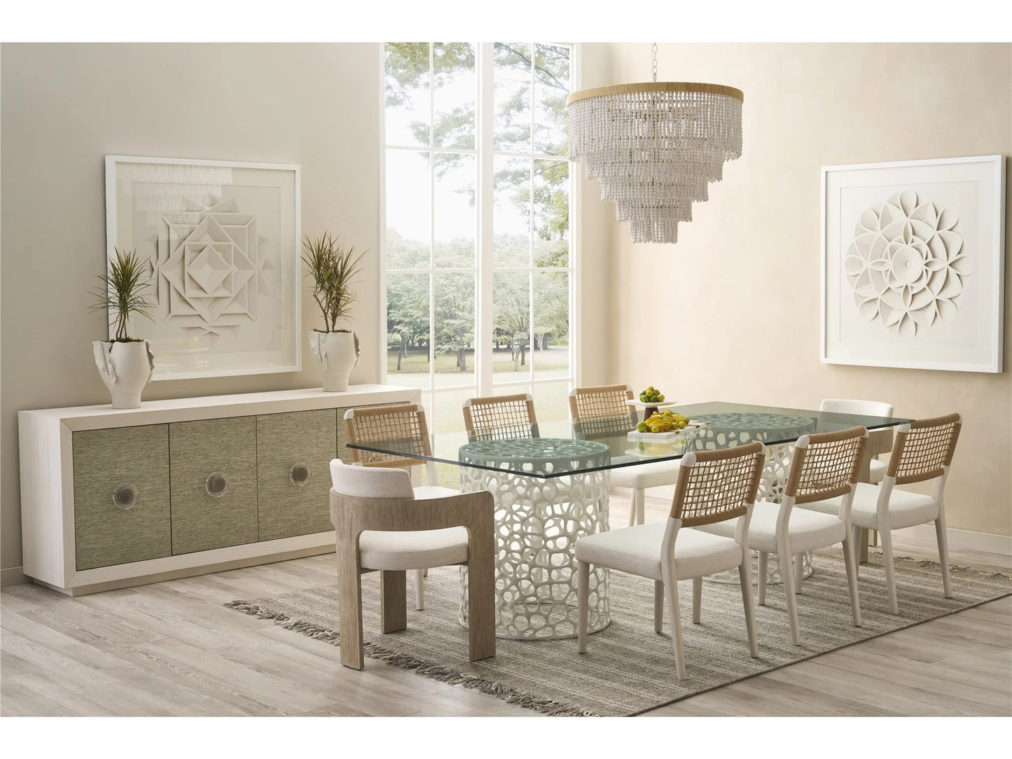 Universal - Oasis-Coastal Living Home Coral Rectangle Dining Table
