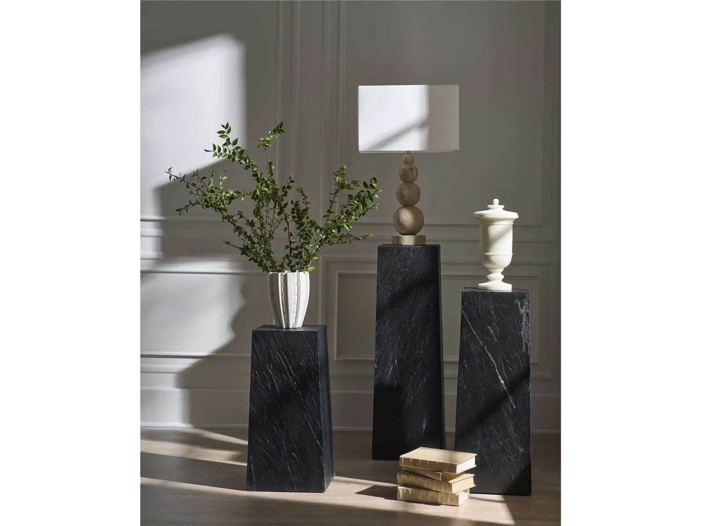 Universal - Sable & Desert-Modern Slate Pedestal Medium