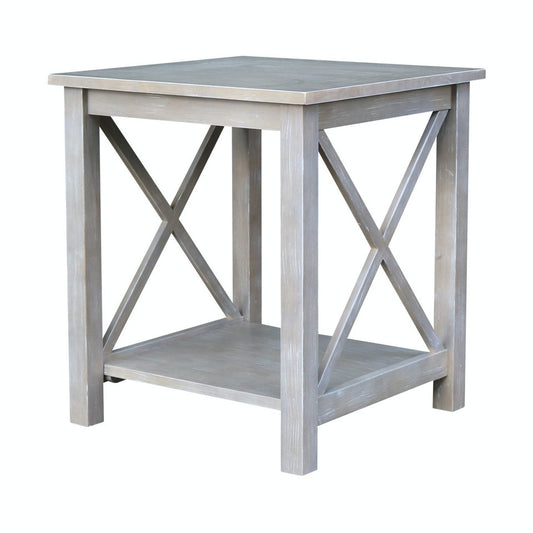 Home Accents - End Table in Taupe Gray
