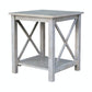 Home Accents - End Table in Taupe Gray