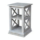Home Accents - Accent Table in Taupe Gray