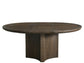 Universal - Sable & Desert-Modern Sable Round Dining Table