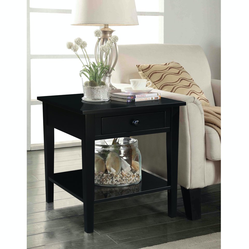 Destinations - Spencer End Table in Black