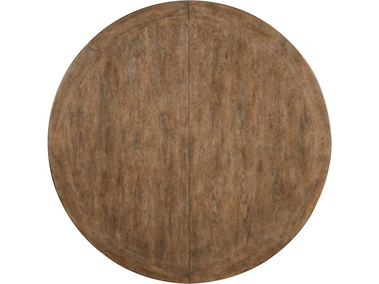 Hooker Furniture - Casual Dining Americana Round Pedestal Dining Table w/1-22in leaf