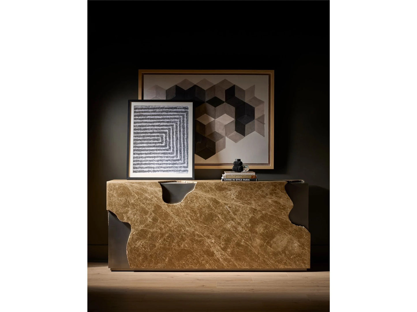 Universal - Mist & Veil-Modern Mirage Console Table