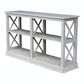 Home Accents - Long Sofa Table in Taupe Gray