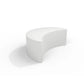 Branch Crescent Moon Ottoman/Table in Snow