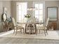 Hooker Furniture - Casual Dining Affinity 48in Round Pedestal Dining Table w/1-18in Leaf
