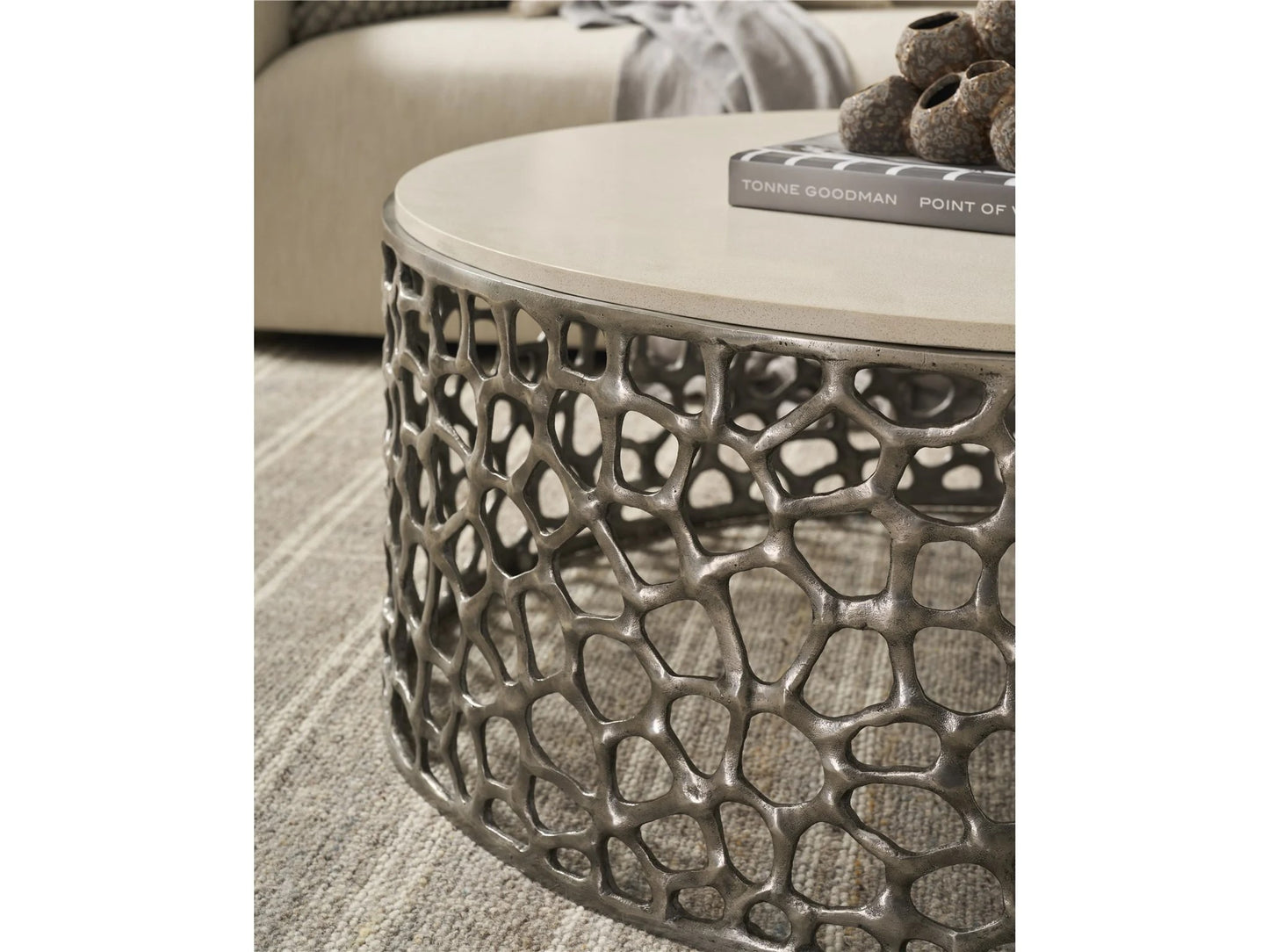 Universal - Oasis-Coastal Living Home Coral Cocktail Table