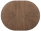 Universal - Mist & Veil-Modern Haze Round Dining Table