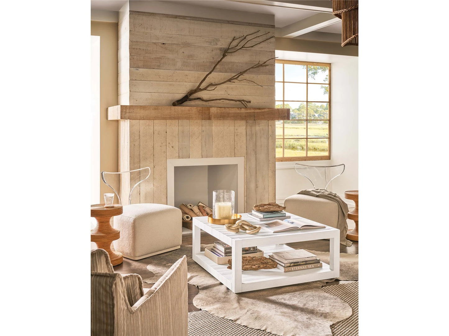 Universal - Weekender Coastal Living Home Hermosa Square Cocktail Table