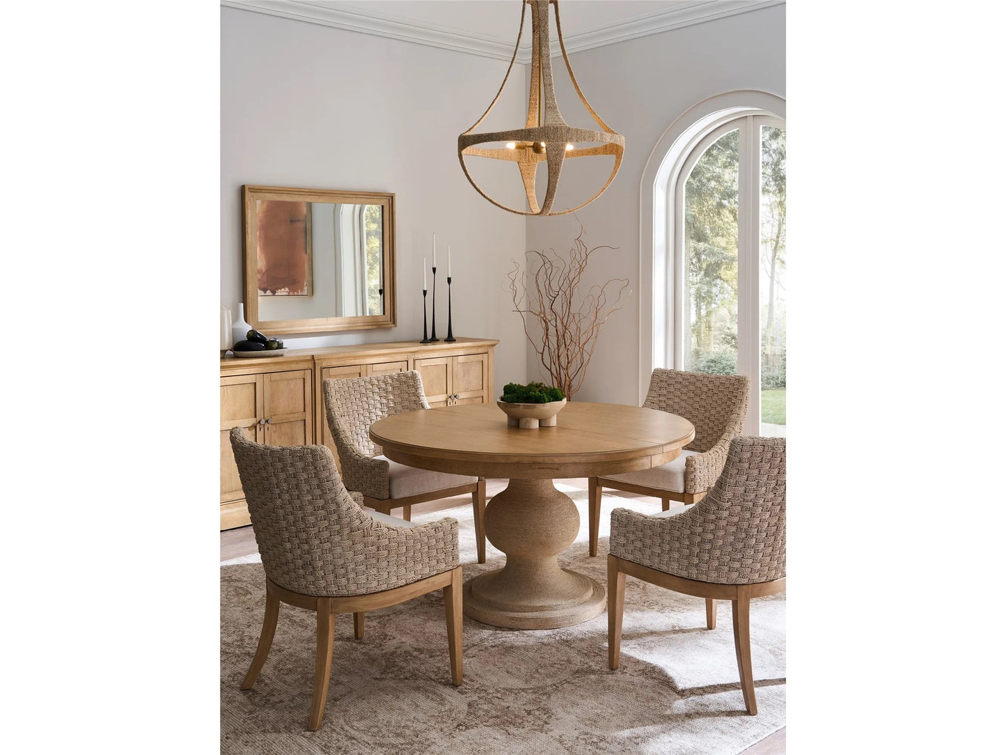 Universal - Birchaven Brindle Wrapped Dining Table