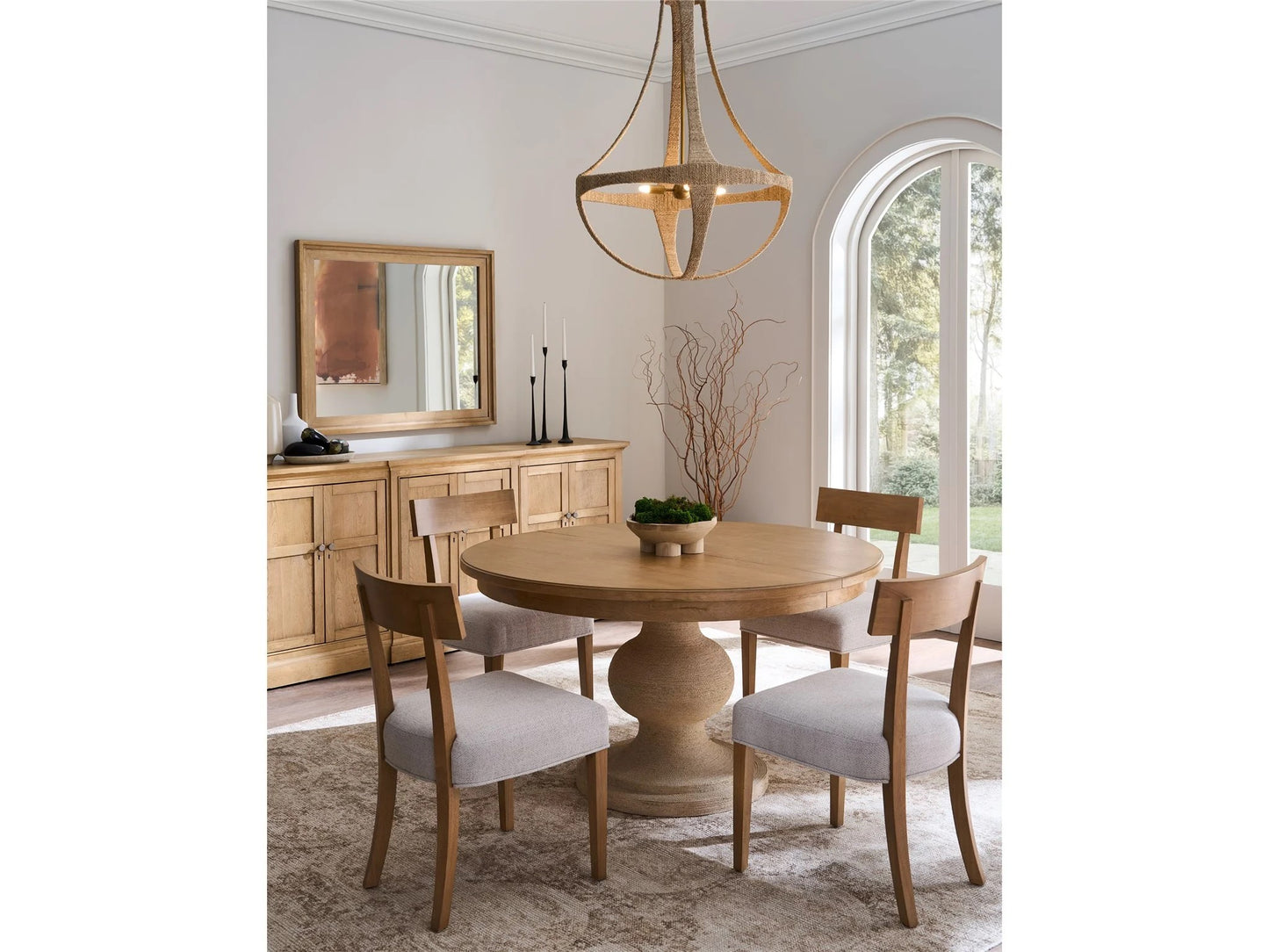 Universal - Birchaven Brindle Wrapped Dining Table
