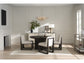 Universal - Sable & Desert-Modern Sable Round Dining Table