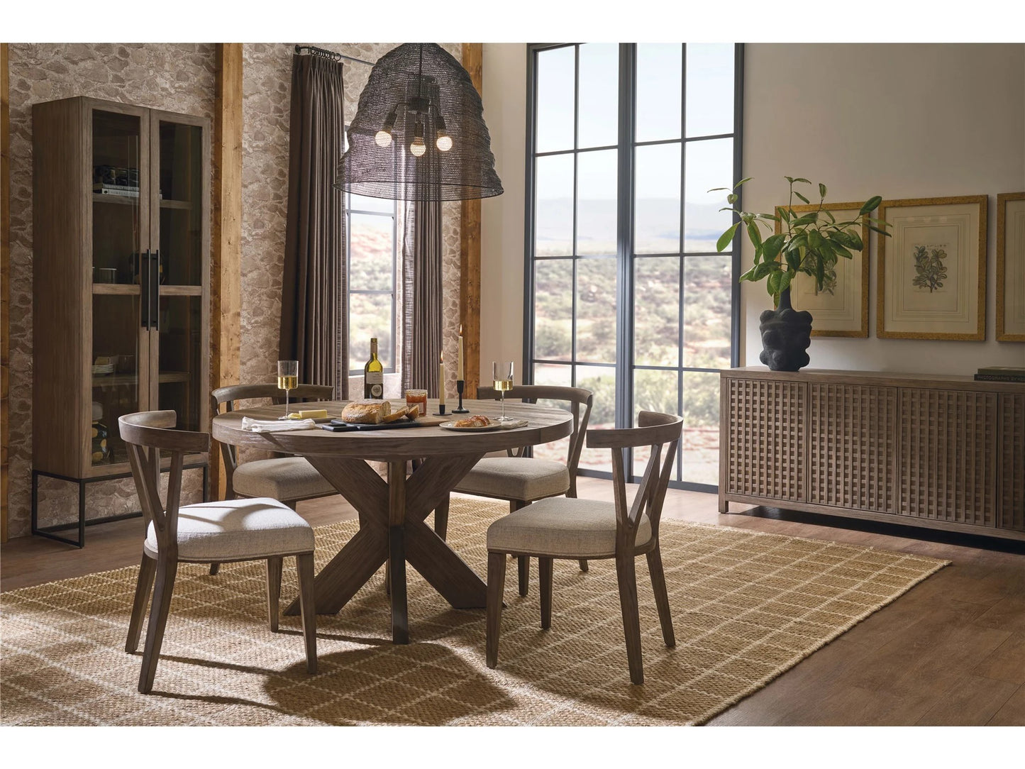 Universal - Dwell Boulder Round Dining Table