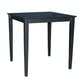 Dining Essentials - 36" Square Table w/ 36" Shaker Legs in Black