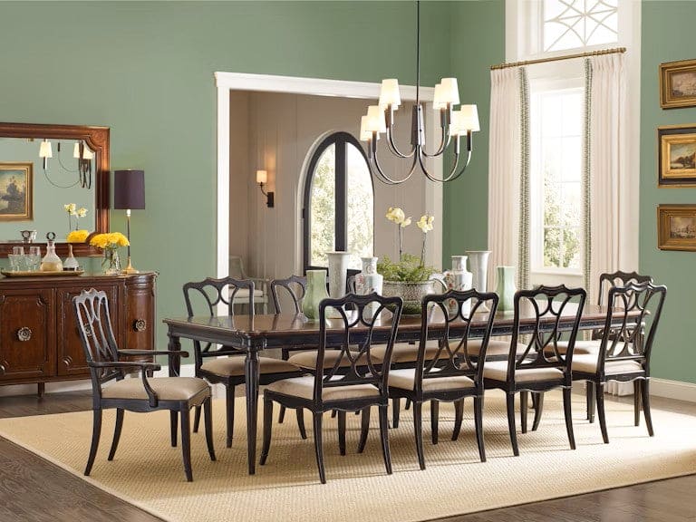 Hooker Furniture - Casual Dining Charleston Rectangle Leg Dining Table w/2-22in leaves
