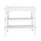 Branch Open Shelf Changing Table in Snow