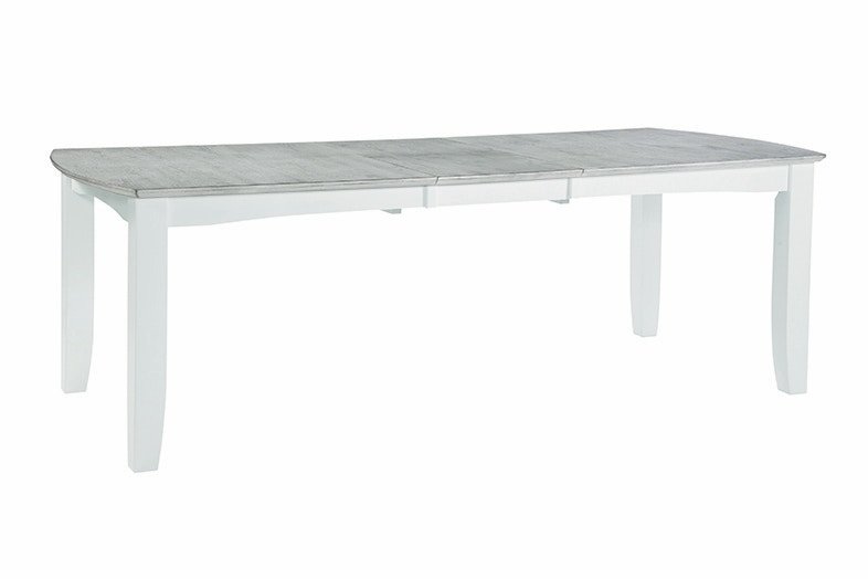 Hampton - Bow Table in Chalk & White