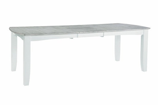Hampton - Bow Table in Chalk & White