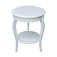 Destinations - Cambria Accent Table in White