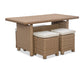 PARKS: Outdoor Living - Biscayne 5 PC Dining Set