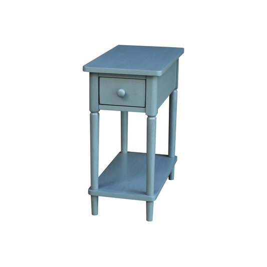 Destinations - Narrow Side Table in Ocean Blue