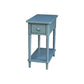 Destinations - Narrow Side Table in Ocean Blue