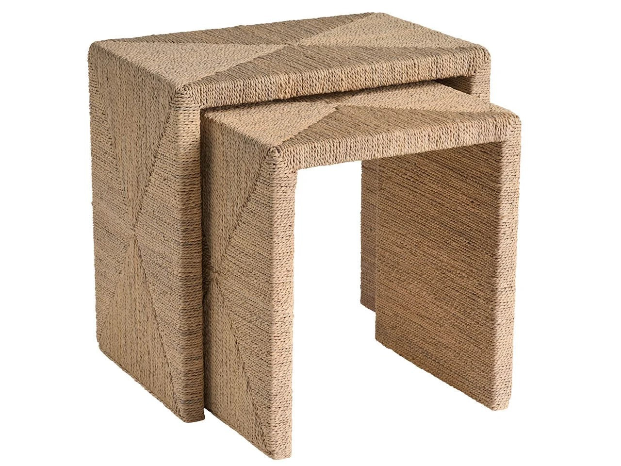 Universal - Oasis-Coastal Living Home Abaca Nesting Tables