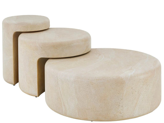 Universal - Mist & Veil-Modern Nimbus Nesting Tables