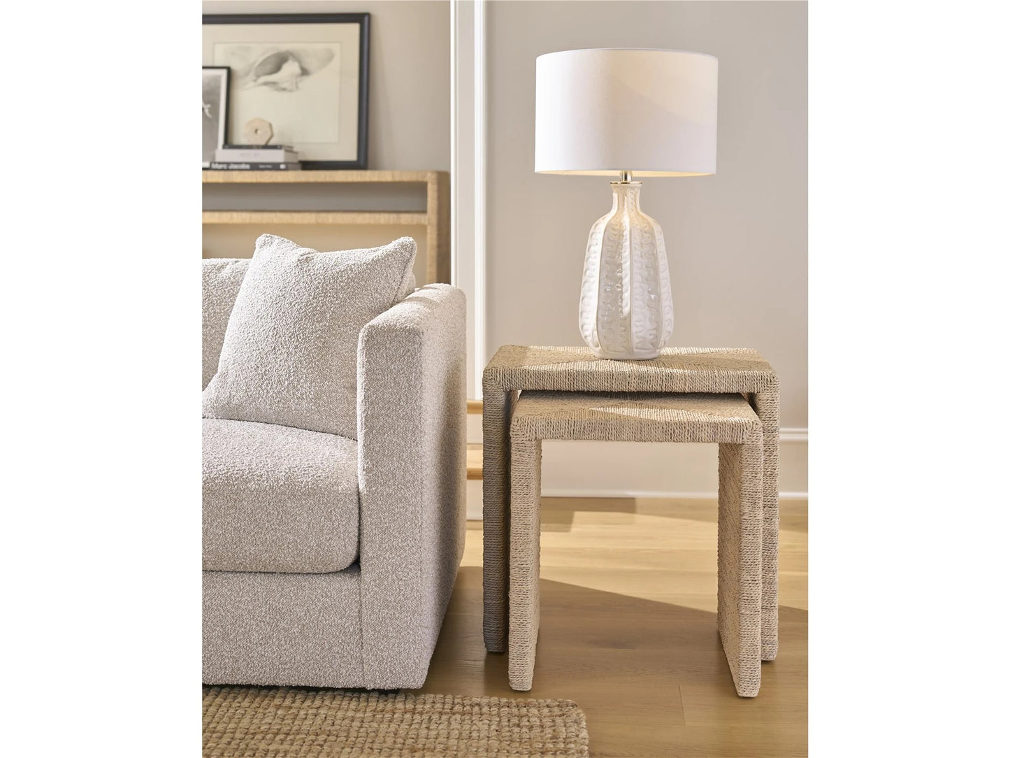Universal - Oasis-Coastal Living Home Abaca Nesting Tables