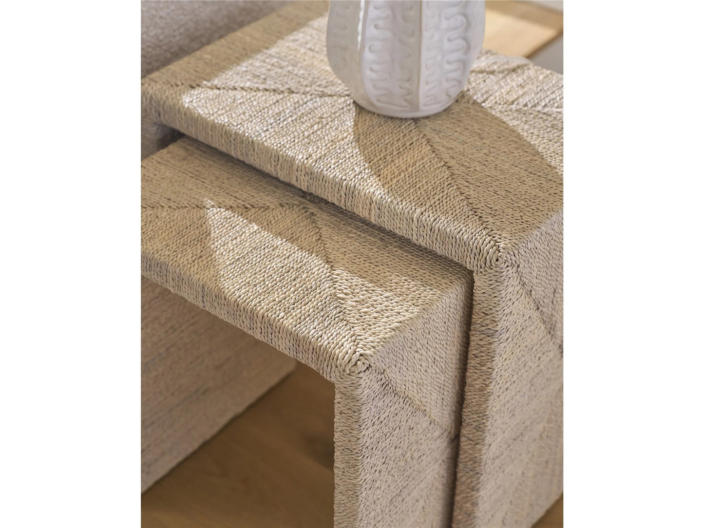 Universal - Oasis-Coastal Living Home Abaca Nesting Tables