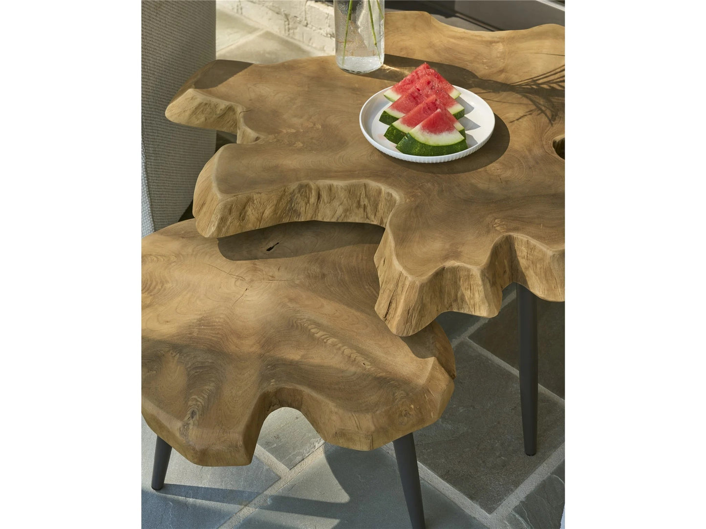 Universal - Oasis-Coastal Living Home Driftwood Nesting Tables