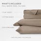 Naturally Cooling 4-Piece Bamboo Sheet Set