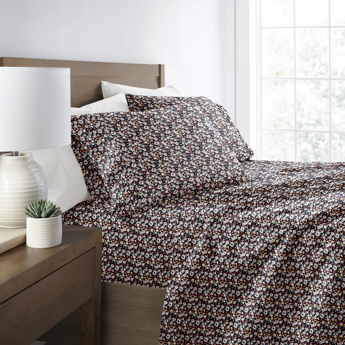 Floral Dream 4-Piece Patterned Sheet Set