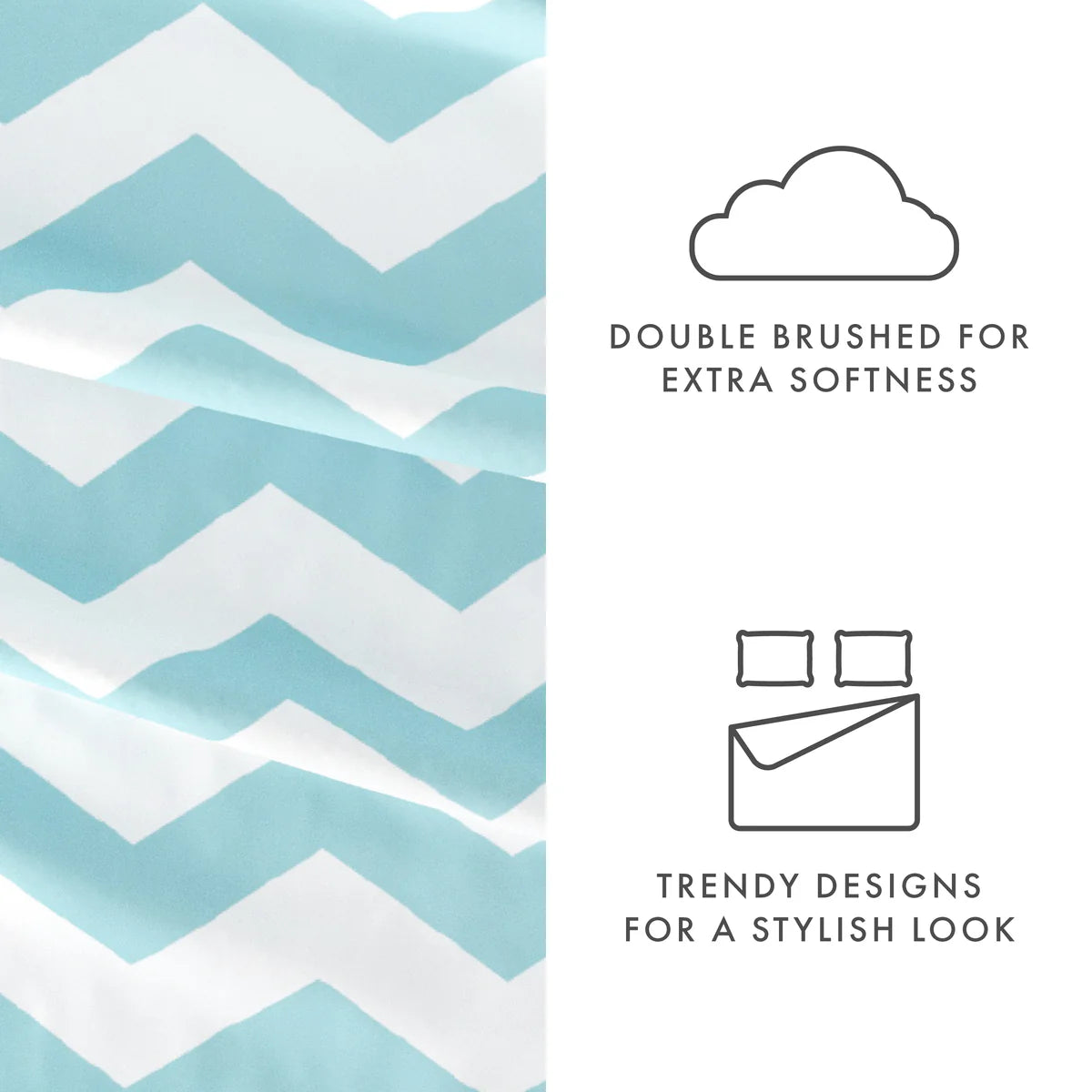 Arrow 4-Piece Patterned Sheet Set