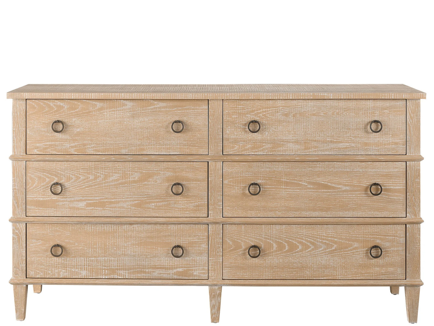 UNIVERSAL - MODERN FARMHOUSE SIX DRAWER DRESSER
