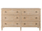 UNIVERSAL - MODERN FARMHOUSE SIX DRAWER DRESSER