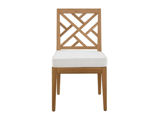 UNIVERSAL - COASTAL LIVING OUTDOOR CHESAPEAKE FRET BACK SIDE CHAIR