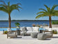 UNIVERSAL - COASTAL LIVING OUTDOOR BOTTEGA OUTDOOR OTTOMAN - SPECIAL ORDER