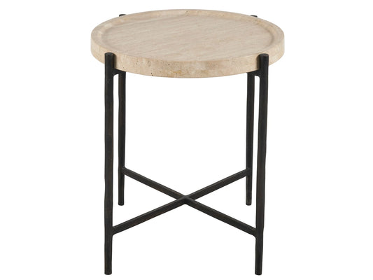 UNIVERSAL - NEW MODERN THERON ROUND END TABLE