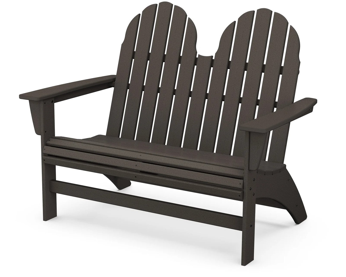 Polywood - Vineyard 48" Adirondack Bench - FREE SHIPPING