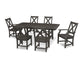 Polywood - Braxton 7-Piece Rustic Farmhouse Dining Set - FREE SHIPPING