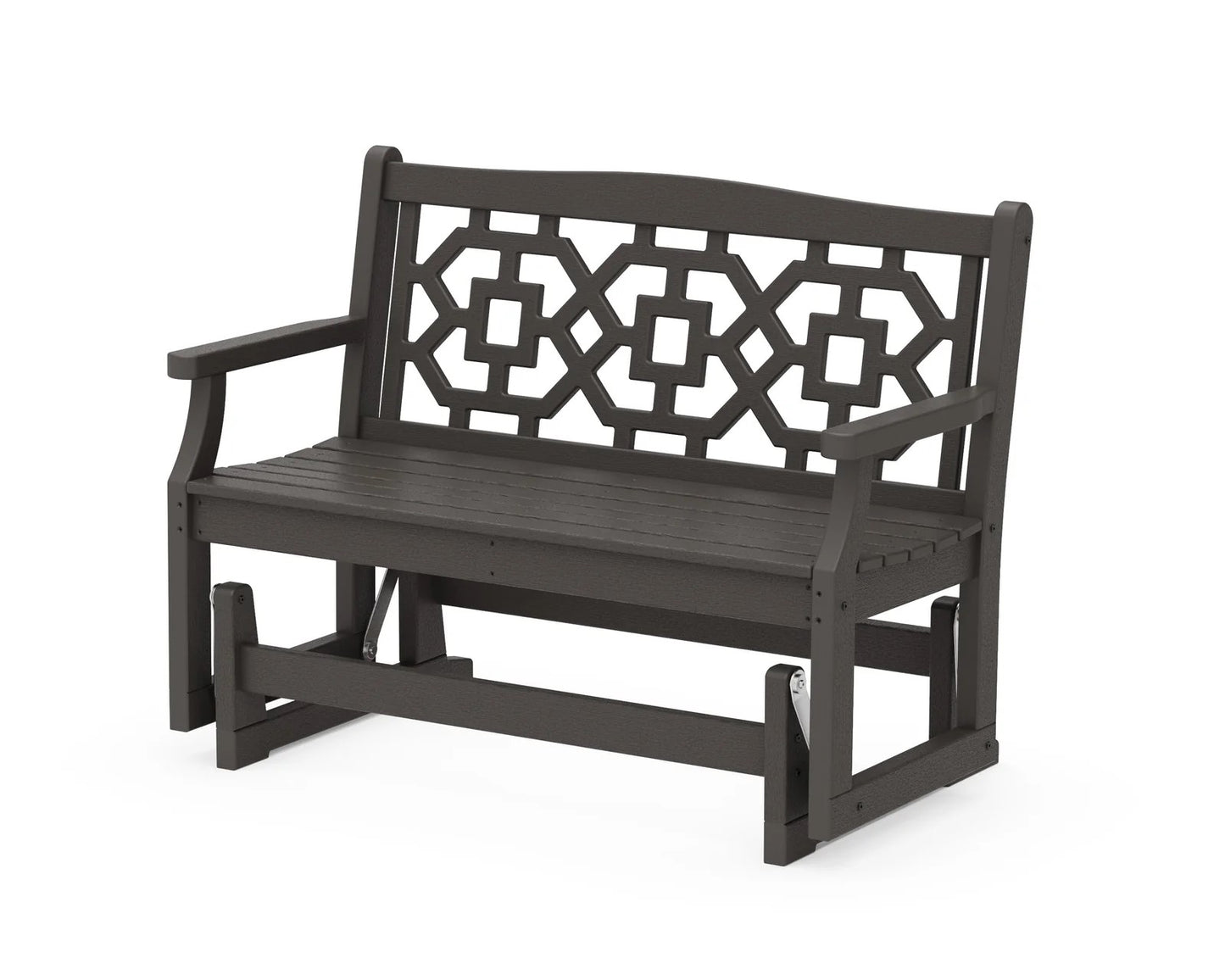 Polywood - Chinoiserie 48” Glider - FREE SHIPPING
