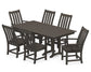 Polywood - Vineyard 7-Piece Farmhouse Dining Set - FREE SHIPPING