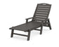 Polywood - Nautical Chaise with Arms - FREE SHIPPING