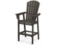Polywood - Nautical Curveback Adirondack Bar Chair - FREE SHIPPING